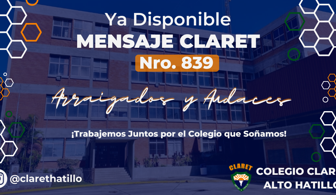 Mensaje Claret Nro. 839