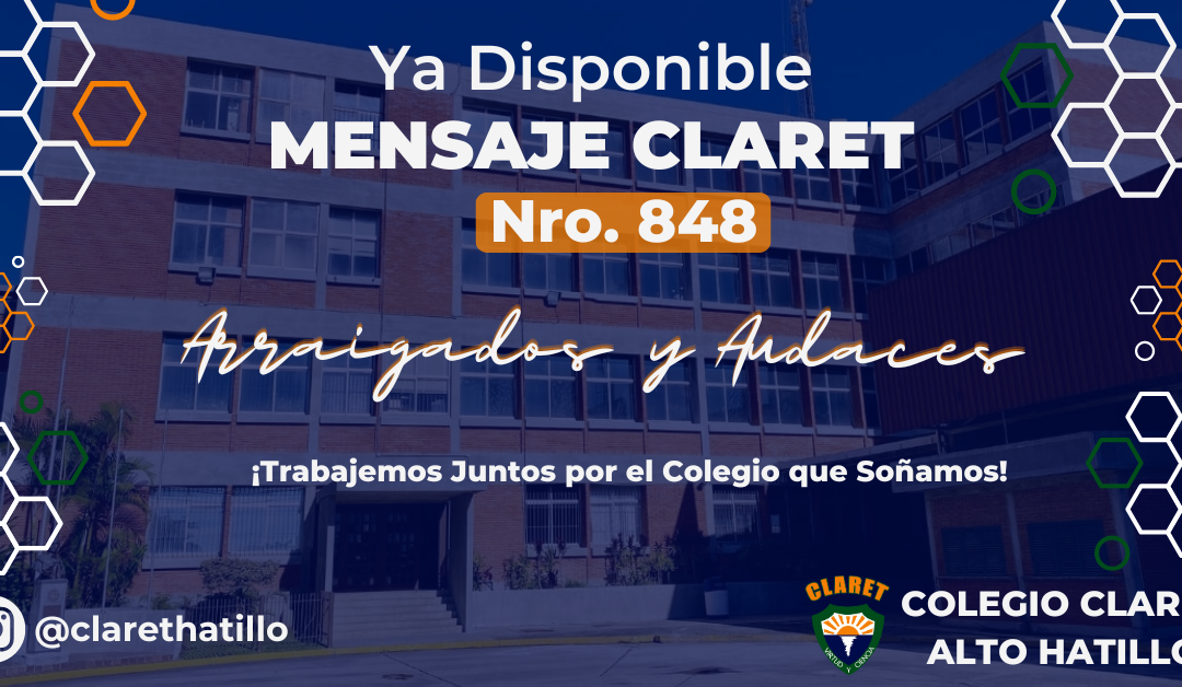 Mensaje Claret Nro. 848